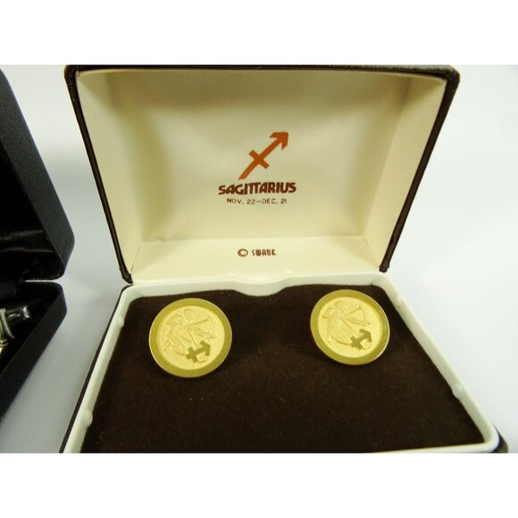 Huge Lot of Cufflinks 30 Pairs Vintage and Designer Cuff Links w Tray - Picture 4 of 9